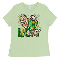 Lucky Saint Patricks Day Ladies Tee | Teevron