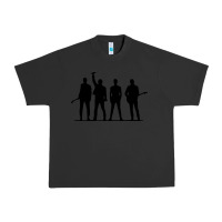 Pigment Black u2 silhouette the joshua tree tour poster Urban Heavy Tee - linhVisuals