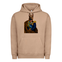 Pigment Burro Pet Portraits, Custom Pet Portraits, Renaissance Pet Portraits, Custom Urban Hoodie - RanaPortraitStore