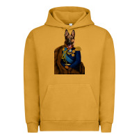 Pigment Peanut Butter Pet Portraits, Custom Pet Portraits, Renaissance Pet Portraits, Custom Urban Hoodie - RanaPortraitStore