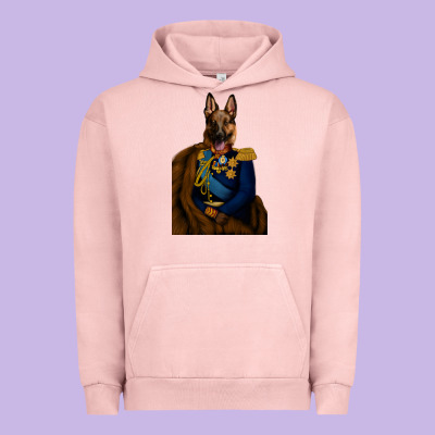 Pet Portraits, Custom Pet Portraits, Renaissance Pet Portraits, Custom Urban Hoodie Designed By Ranaportraitstore