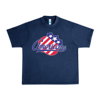 Navy the-rochester-americans-pen Urban Heavy Tee - linhVisuals