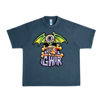 Midnight Navy monster gwar movie Urban Heavy Tee - linhVisuals