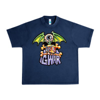 Navy monster gwar movie Urban Heavy Tee - linhVisuals