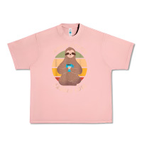 Salmon inhale coffee exhale love sloth namaste yoga lover Urban Heavy Tee - linhVisuals