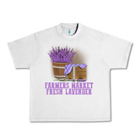 Lunar Rock Farmers Market Fresh Lavender Urban Heavy Tee - linhVisuals
