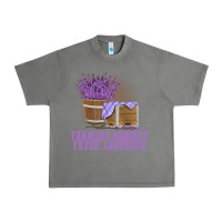 Tornado Farmers Market Fresh Lavender Urban Heavy Tee - linhVisuals