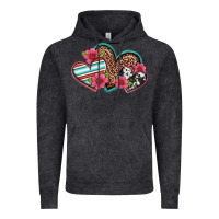Vintage Black easter spring western hearts Vintage Hoodie - Artiststas