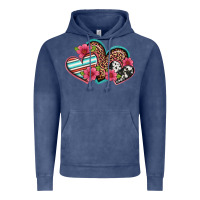 Vintage Denim easter spring western hearts Vintage Hoodie - Artiststas