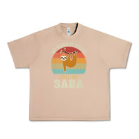 Burro mens my favorite people call me saba cute sloth lover grandpa premium Urban Heavy Tee - linhVisuals