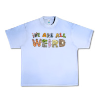 Grape Ice we are all weird Urban Heavy Tee - linhVisuals