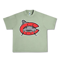 Oil Green carolina mudcats Urban Heavy Tee - linhVisuals