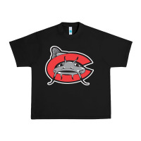 Black carolina mudcats Urban Heavy Tee - linhVisuals