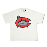 Pistachio carolina mudcats Urban Heavy Tee - linhVisuals