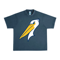Midnight Navy myrtle beach pelicans Urban Heavy Tee - linhVisuals