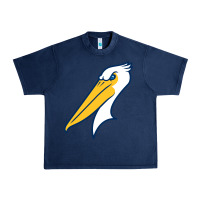 Navy myrtle beach pelicans Urban Heavy Tee - linhVisuals
