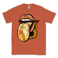 Copper Softball Tongue Classic Tee - Jasminsmagicworld