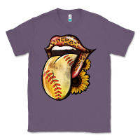 Lavender Softball Tongue Classic Tee - Jasminsmagicworld