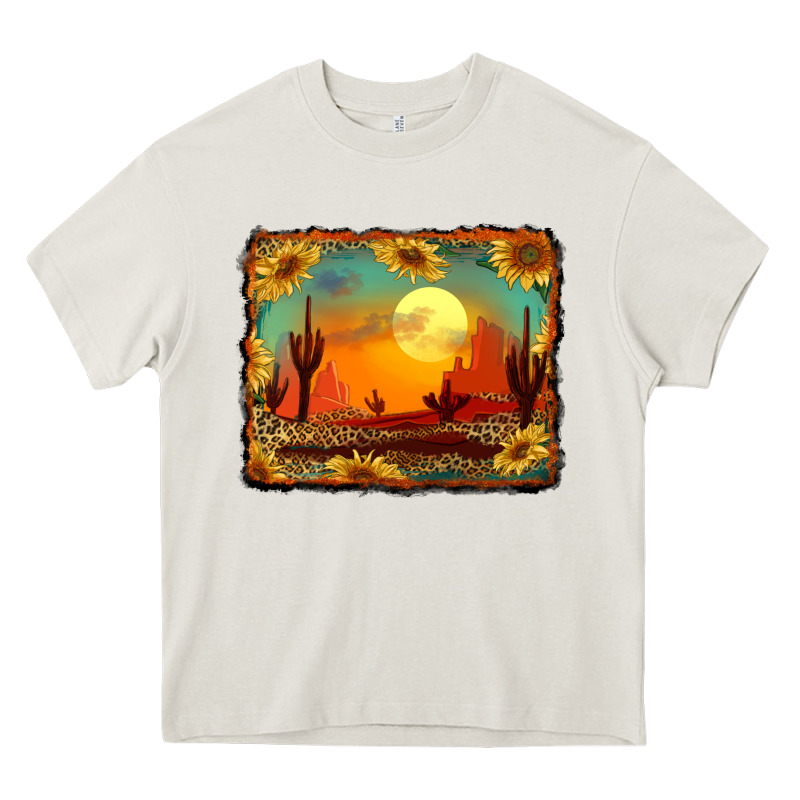 Western Desert Sunset Background Heavy Core Tee by RanaPortraitStore | Teevron