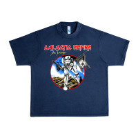 Navy international grup music  galactic empire Urban Heavy Tee - linhVisuals
