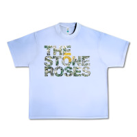 Grape Ice THE STONE ROSES GREEN Urban Heavy Tee - linhVisuals