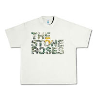 Pistachio THE STONE ROSES GREEN Urban Heavy Tee - linhVisuals