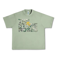 Oil Green THE STONE ROSES GREEN Urban Heavy Tee - linhVisuals