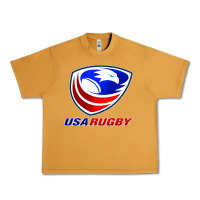 Peanut Butter usa rugby Urban Heavy Tee - linhVisuals