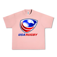 Salmon usa rugby Urban Heavy Tee - linhVisuals