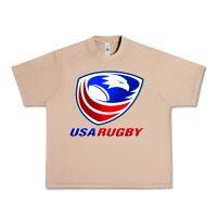 Burro usa rugby Urban Heavy Tee - linhVisuals