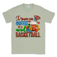 Matcha I Run On Coffee And Basketball Frappe Classic Tee - FaDigitalArtStudio