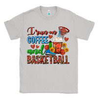 Moon Dust I Run On Coffee And Basketball Frappe Classic Tee - FaDigitalArtStudio