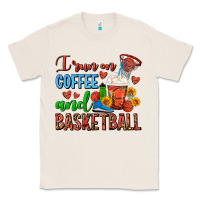 Natural I Run On Coffee And Basketball Frappe Classic Tee - FaDigitalArtStudio