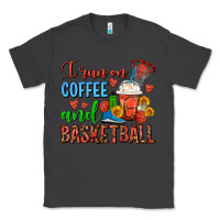 Smoke I Run On Coffee And Basketball Frappe Classic Tee - FaDigitalArtStudio