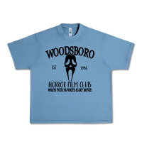 Pebble Blue woodsboro horror film club scream Urban Heavy Tee - linhVisuals
