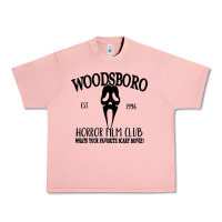 Salmon woodsboro horror film club scream Urban Heavy Tee - linhVisuals