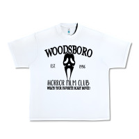 White woodsboro horror film club scream Urban Heavy Tee - linhVisuals