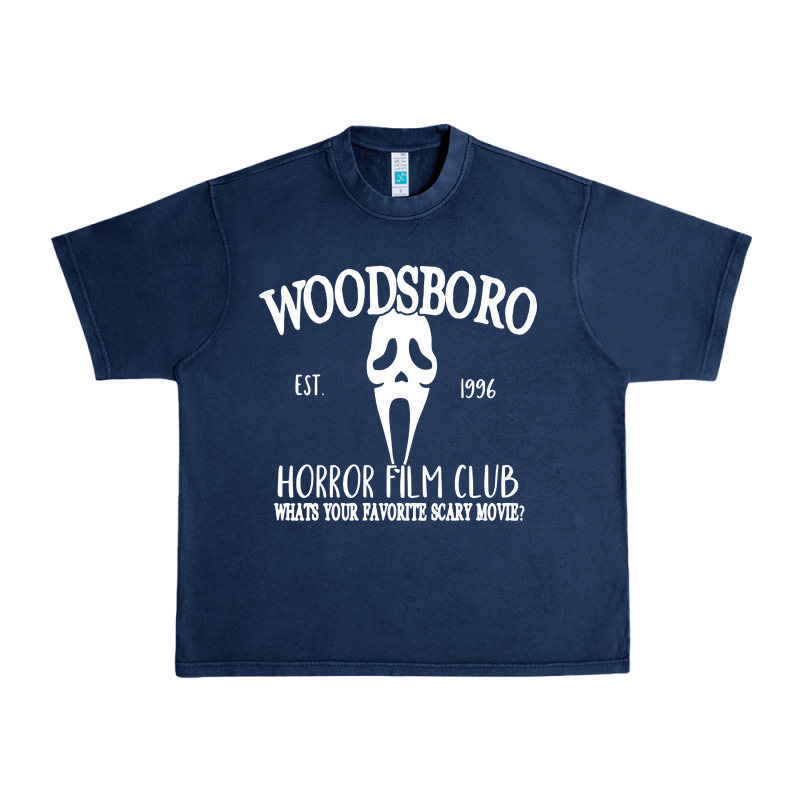 Woodsboro Horror Film Club Scream Urban Heavy Tee by linhVisuals | Teevron