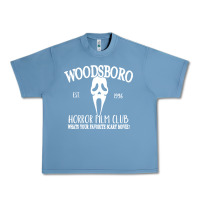 Pebble Blue woodsboro horror film club scream Urban Heavy Tee - linhVisuals