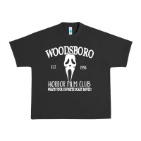Pigment Black woodsboro horror film club scream Urban Heavy Tee - linhVisuals