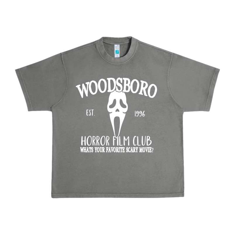 Woodsboro Horror Film Club Scream Urban Heavy Tee by linhVisuals | Teevron