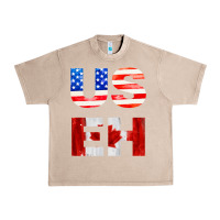 French Oak america canada Urban Heavy Tee - linhVisuals