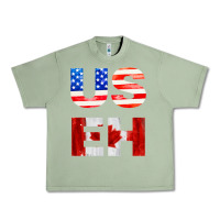 Oil Green america canada Urban Heavy Tee - linhVisuals