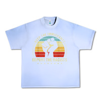 Keep The Immigrants Deport The Racists Urban Heavy Tee | Teevron