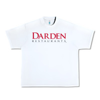 White darden restaurants Urban Heavy Tee - linhVisuals