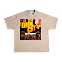 French Oak Owl City Adam Young Urban Heavy Tee - linhVisuals