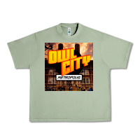 Oil Green Owl City Adam Young Urban Heavy Tee - linhVisuals