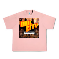 Salmon Owl City Adam Young Urban Heavy Tee - linhVisuals