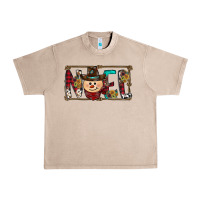 French Oak noel snowman christmas Urban Heavy Tee - CowhideDigitalArt