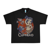 Black cuphead cala maria airplane attack t shirt Urban Heavy Tee - linhVisuals